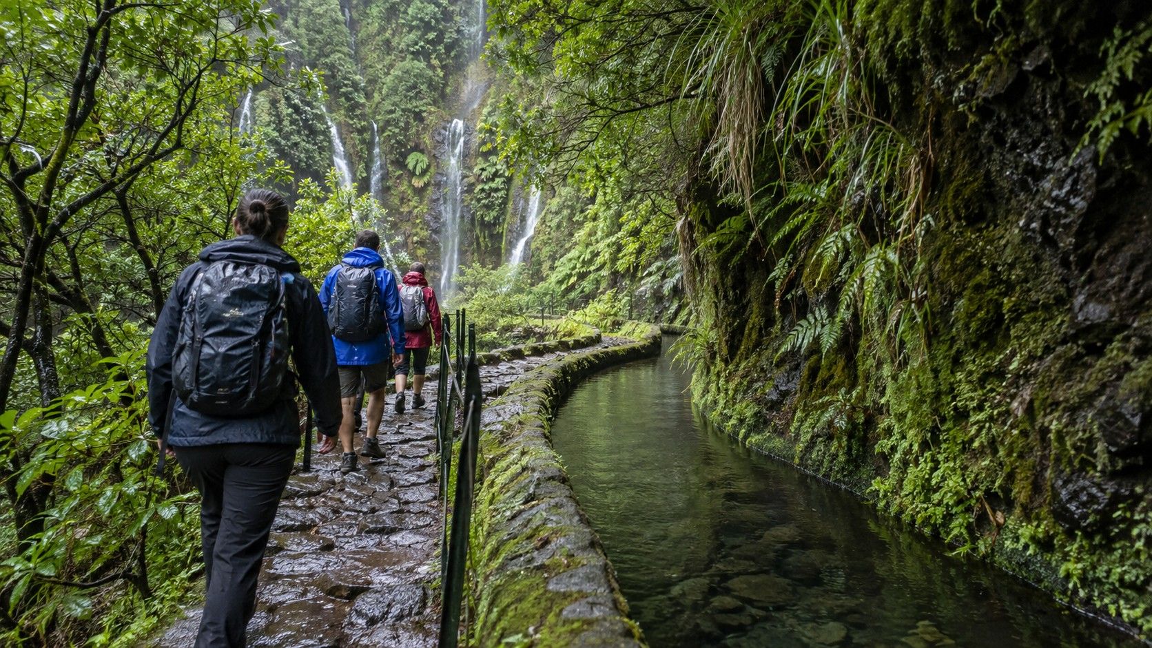 25 Fontes levada walk in Rabaçal, Madeira